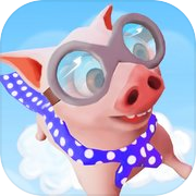 Play Piggy Jump: Trampolines