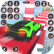 Mega Ramp Stunt Car Parking 3d