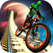 Impossible BMX Bicycle Superhero: Sky Tracks Rider
