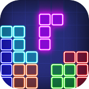 Puzzle game : Glow block puzzle