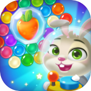 Play Bubble spinner : space bunny