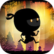 Play Halloween Ninja Run: Trick or Treat Dash through Sleepy Hollow With Vampire Bats and Pumpkins
