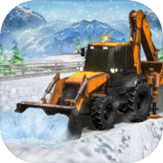 Play Heavy Snow Excavator Crane