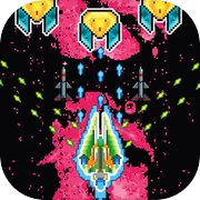 Pixel Space Shooter Galaxy