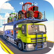 Play Car Transporter Truck Driver:Cargo Plane Simulator