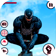 Rope Hero Black Spider Game