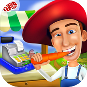 Play Farm Cashier Store Manager - Kids Game