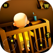 Play The Baby in dark yellow House