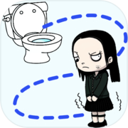 Draw path to toilet : pee rush