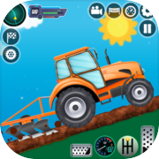 Play Kids Farm Tractor Harvest Game