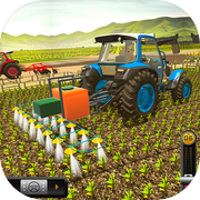 Farming Empire Harvester Game