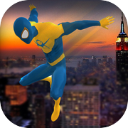 Flying Spider Hero vs Incredible Monster: City Kid