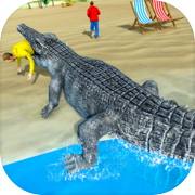 Play Hungry Crocodile Attack 3D: Cr
