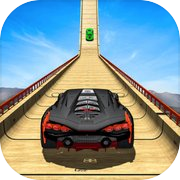 Crazy Car Stunt Sky Ramp Game