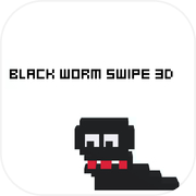 Play Black Worm Swipe 3D