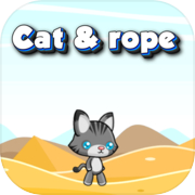 Cat and rope