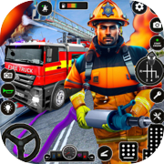 Play FireFighter Fire Truck Fireman