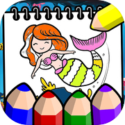 Princess Mermaid Coloring