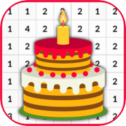 Birthday Cake Coloring Number