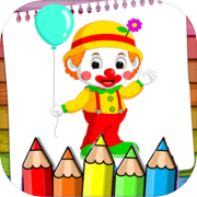 Coloring Clown doll