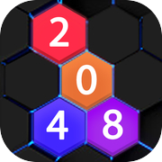 Play Merge Hexa 2048 Number Puzzle