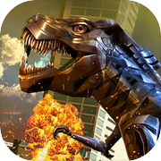 Play Robot Dinosaur Future Transform City Wars