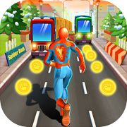 Play Spider Run Hero 3D