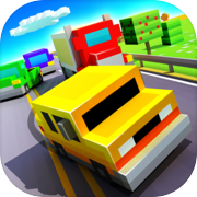 Play Blocky Highway: Traffic Racing