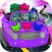 Kitti Katz Super Cats Car game