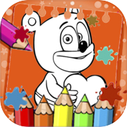 Play Gummy Bear coloring game