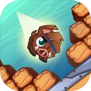 Diggy Piggy: Brick Ball Games