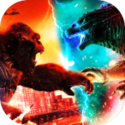 Kaiju Godzilla vs kong Rampage