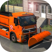 Snow Plow Truck Simulator