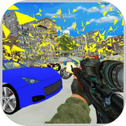 Shoot Car Crazy: Destroy City