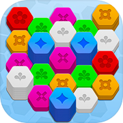 Hexa Tile Sorting Puzzle Game