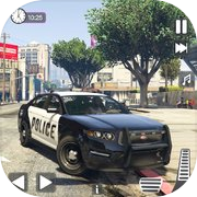 Police Car Chase Crime City 3D