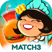 Play Super Burger Match 3:  Exciting Popular Puzzles