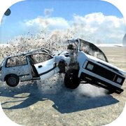 Realistic Car Stunt X Crash 3D