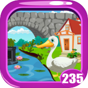 Cute Swan Rescue Game Kavi - 235