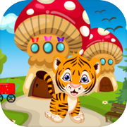 Play Tiger Cub Rescue Kavi Escape Game-333