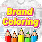 famous brand coloring book