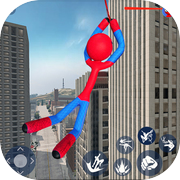 Play Flying Spider Rope Hero Games