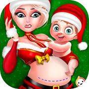 Play Santa Mom Pregnant Surgery Christmas Hospital