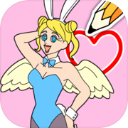 Play Draw Happy Angel :drawing apps