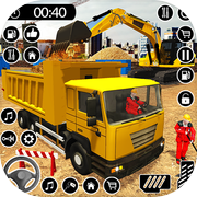 US Construction Games Sim JCB