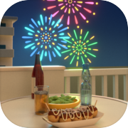 Escape game Takoyaki,fireworks