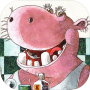 Play Pink Hippo Bottle Pop