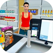 Play Supermarket Cashier Shop Games