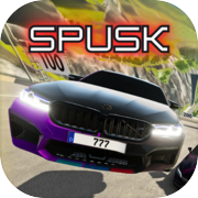 Play Car Crash Stunt ramp: Spusk 3D