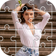 Play Touch on Beauty Girl Puzzle